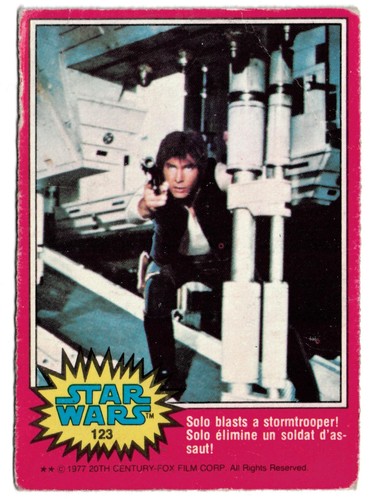 1977 pee chee star - star, wars